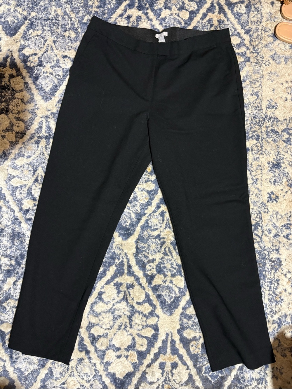 H&M Black Pull-On Pants